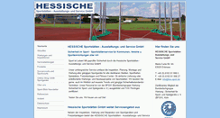 Desktop Screenshot of hss-sport.de