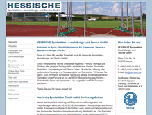 Tablet Screenshot of hss-sport.de